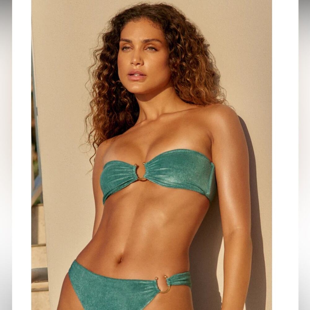 Jade Swim Bikini SET In Glacier Ella Top & Mari Bottom